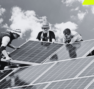 Chantier photovoltaïque Riom Hélios Energy