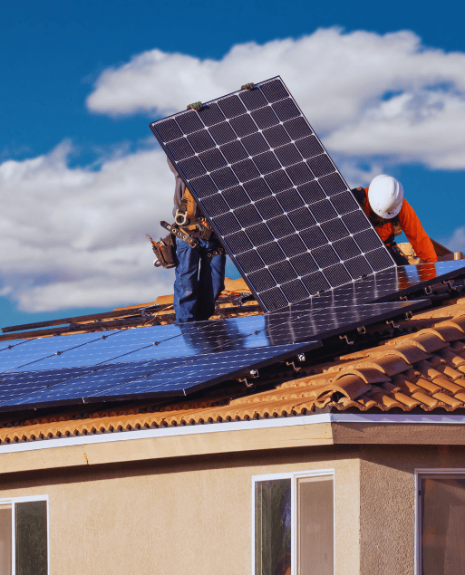 Installation solaire Clermont fixation sous Etn