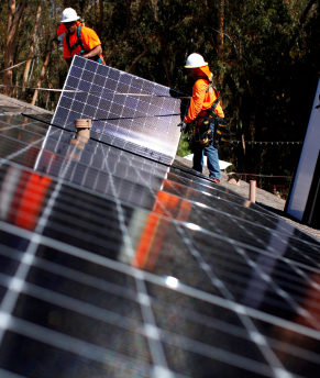 Installer des panneaux solaire dans le 63